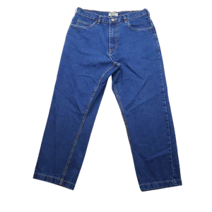Duke Haband Jeans Mens 32x29 Straight Fit Blue Denim Classic High Rise Stretch - Imagen 1 de 15