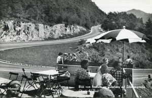 AK/Postcard: Blick vom Rasthaus am Zirlerberg (gelaufen 1959)