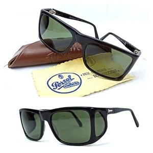 Rare Persol 2551-S Square Sunglasses Italy Genuine Outdoors Men 4 LENSES 56-18 - Picture 1 of 19