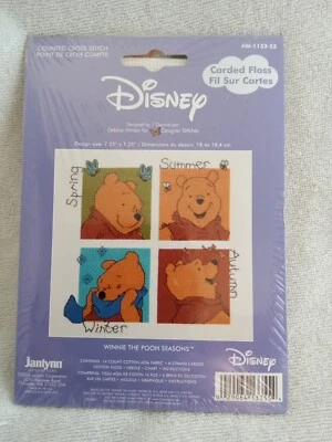 Disney Winnie The Pooh Seasons W-1133-55 Cross Stitch - Image 1 of 4