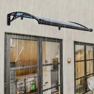 Patio Front Door Sun Shutter Canopy Window Door Awning Canopy Overhang Awning - Picture 1 of 21
