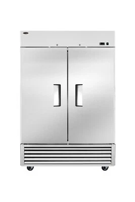 Fricool 54” Two-solid door Commercial Reach-in freezer NEW