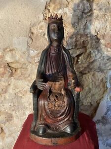 Vierge assise, Vierge noire, Catalogne Nord,