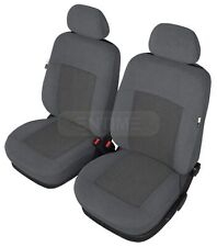 Schwarz-graue Sitzbezüge für CITROEN C4 Autositzbezug VORNE