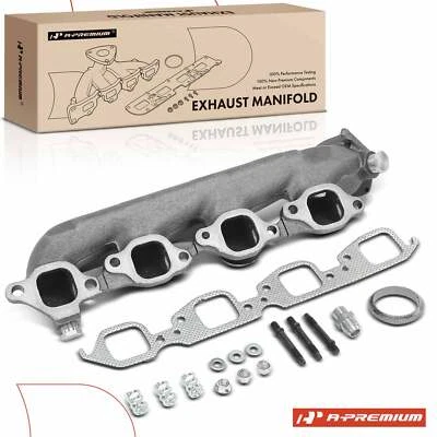 Left Exhaust Manifold w/ Gasket for Chevrolet GMC C/K 2500 Suburban C3500 K3500 - Image 1 of 4