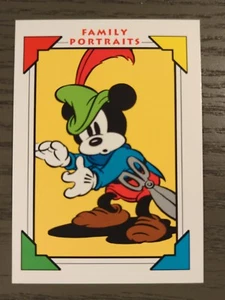 Brave Little Tailor Mickey Mouse - 1991 Impel Disney Family Portraits Card #109 - Imagen 1 de 2