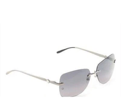 MONT BLANC Sunglasses MB354S 12B Gunmetal Frames Gradient Grey lens 61-14-135 — 第 1/4 张图片