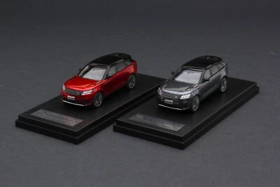 LCD | 1:64 | SET OF 2 | 2020 Range Rover Velar | Red & Anthracite Metallic - Image 1 of 4