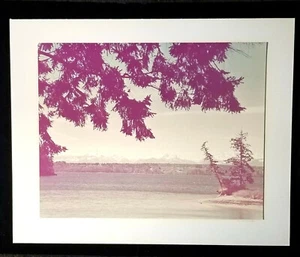 Fotografía de Josef Scaylea, imagen en color de 30 x 24", Olympic Mt. WA, firmada - Imagen 1 de 3