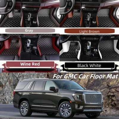 For GMC Yukon-Yukon XL-Yukon Denali 2015-2021 Car Floor Mats Custom Carpet Auto - Изображение 1 из 4