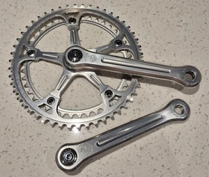 Campagnolo Super Record Crankset 165mm length 50/42 chainrings - Picture 1 of 6