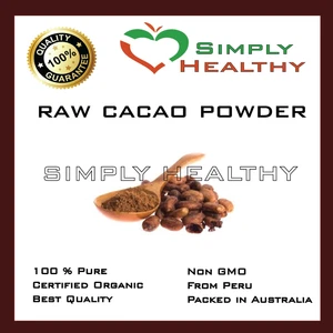 Cocoa Powder 1kg, Low $, Certified Organic, Best Quality Super Food Available - Picture 1 of 7