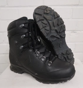 Haix Mens Boots, Size 8.5 Commander GTX Goretex Combat Black British Army - Picture 1 of 5