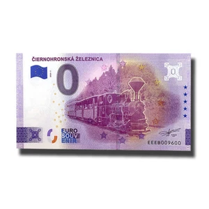 0 Euro Souvenir Banknote Ciernohronska Zeleznica Slovakia EEEB 2023-1 - Picture 1 of 3