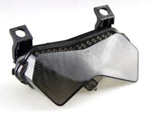 Smoke LED Tail Turn Light For Kawasaki Ninja ZX6R/636/6RR 03-04 Z750 Z1000 04-06 - Picture 1 of 6