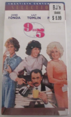 9 to 5 (VHS, Color, 1980) with Dolly Parton, Jane Fonda & Lily Tomlin - Image 1 of 4