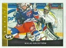 Niklas Backstrom 2006-07 Finnish Cardset #92
