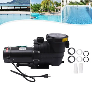 2.0HP Swimming Pool Pump Motor +Strainer Filter In/Above Ground 7080 GPH - Picture 1 of 16