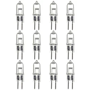 12 Pack Sunlite 150 Watt, Single Ended T3.5, GY6.35 Bi-Pin Base, Frost - Picture 1 of 2