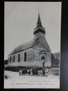 France: LEALVILLERS (Somme) L'Eglise - The Church - Pub by G. Lelong - Picture 1 of 2