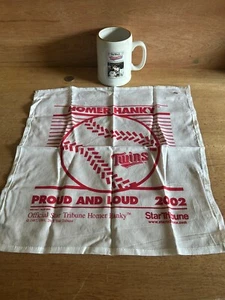 Minnesota Twins 1991 World Series Magic Coffee Cup Mug Homer Hankey Lot Vtg MLB - Picture 1 of 17