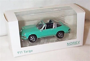 Porsche 911 Targa 1969 in Green 1-43 scale new in box Norev - Picture 1 of 3