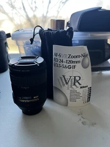 MINT Nikon Nikkor AF-S 24-120mm F3.5-5.6 G Ed VR ASPH Lens - Picture 1 of 3