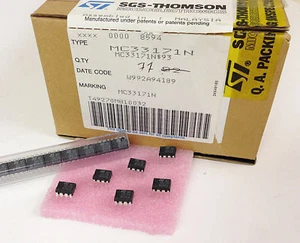 5 pieces MC33171N | LOW POWER OPERATIONAL AMPLIFIER | 4V-44V | comp. 741 | DIP8 - Picture 1 of 9