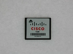 1 GB Genuine Cisco Compact Flash CF Memory Card 1841 2801 2811 2821 2851 3745 - Zdjęcie 1 z 1