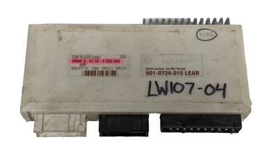 BMW 530i E39 GM111 GM3 2001-2003 módulo de control informático de carrocería baja OEM 6 920 820 Foto 1 de 2