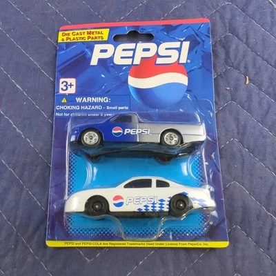 Golden Wheel Pepsi Car and Truck 2-Pack Diecast 1:64 - Image 1 of 2