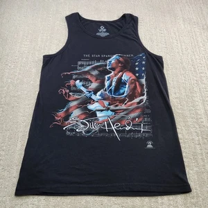 Liquid Blue Shirt Men Large Jimi Hendrix Tank Top Star Spangled Banner Y3k - Picture 1 of 7