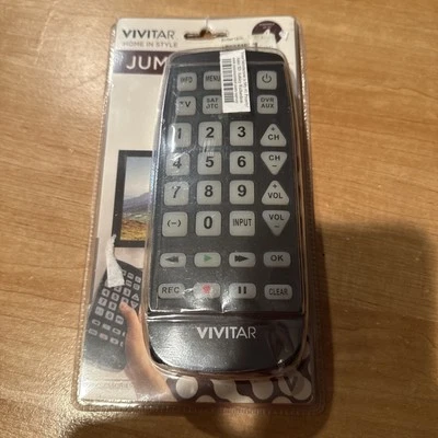 Vivitar Universal Jumbo Remote Control Oversized Tested Works - Photo 1/4