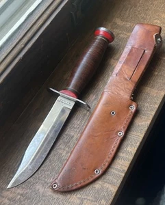 Bowie Hunter U.S.A Schrade-Walden N.Y U.S.A Sears - Picture 1 of 19