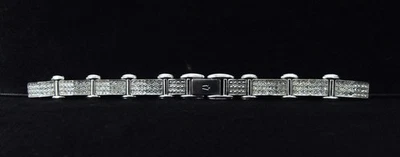 BULOVA BRACELET DIAMOND ACCENT FOR  WOMEN'S WATCH. 5mm BOTH SIDES FOR A 6mm LUG. - Image 1 of 4