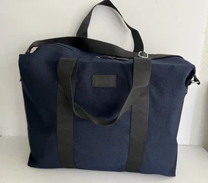 Acqua di Gio Giorgio Armani Duffle Dark Blue Travel Bag Shoulder Handbag Gym New - Picture 1 of 6