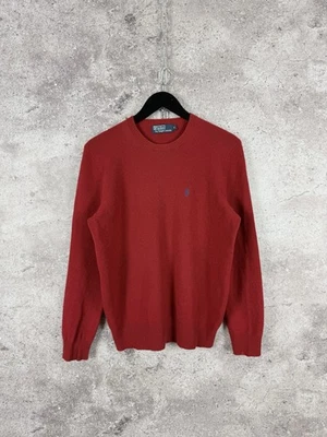 Polo Ralph Lauren Wool Sweater Crew Neck Red Mens Size S - Image 1 of 4