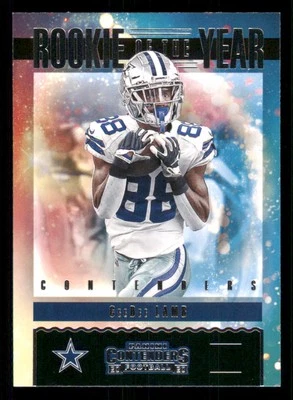 2020 Panini Contenders Rookie of the Year Contenders #17 CeeDee Lamb - Image 1 of 2