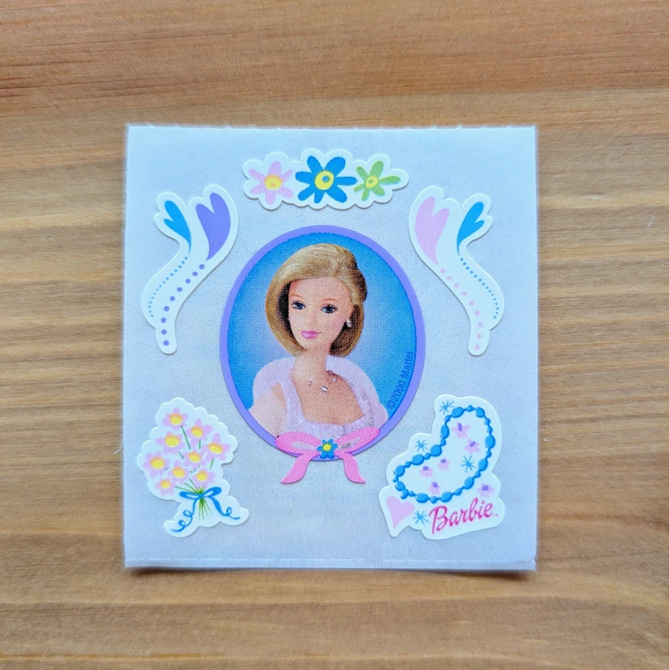 Mods de pegatinas coleccionables vintage de princesa y Barbie Sandylion Disney Foto 1 de 1
