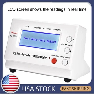No.1000 Weishi Timegrapher Mechanical Watch Timing Machine Multifunction US - Picture 1 of 13