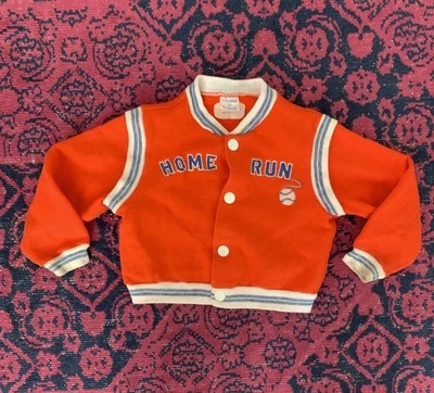 Vintage 1960s Carter’s Baseball Jacket 24M 2T - Image 1 of 4