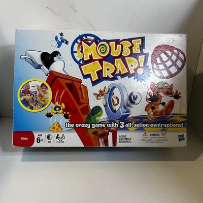 MOUSETRAP! Game by Hasbro - 2011  Edition Mouse Trap! - (6yrs+) ~ Complete - Image 1 of 3