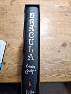 Dracula By Bram Stoker Folio Society Abigail Rorer Slip Case Hardcover Horror - Image 1 of 4
