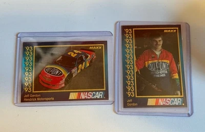 1993 Maxx Premier Series Jeff Gordon #24 & #39 HOF - Image 1 of 4