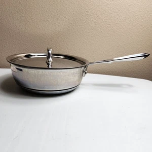 All Clad Copper Core Stainless Steel 2 Quart Saucepan w/Lid - Picture 1 of 7
