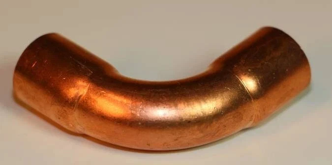 MUELLER Copper Elbow, For 5/8" O.D. Lines Long Radius Refrigeration, A/C, HVAC Grade