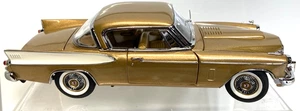 Danbury Mint 1957 Studebaker Golden Hawk Gold White 1:24 Scale Box - Picture 1 of 15