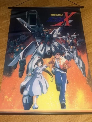 After War Gundam X Japanese Anime Original Wall Scroll Poster *USA Shipper* - Image 1 of 4