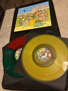 Pokemon Red Blue Yellow 2LP Vinyl Record Nintendo Game Boy RBY VGM OST POKÉMON - Picture 1 of 3