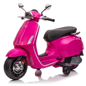 Scooter eléctrico infantil Vespa Sprint 6V rosa - Imagen 1 de 8
